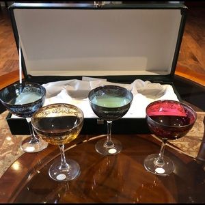 Pure Plantinum blown crystal